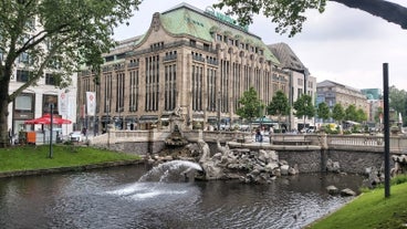 Tritonenbrunnen in Düsseldorf