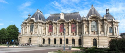 Photo of Lille, the Porte de Paris, view from the belfry of the city hall.