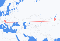 Vols d’Oulan-Bator à Ljubljana