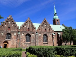 Cityscape of Aarhus in Denmark.