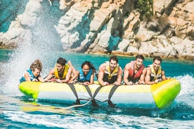 Experiencia de deportes acuáticos en la playa de Super Paradise Beach