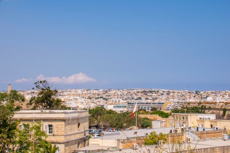 photo of view of Malta - view of Msida, Swatar and Birkirkara towns