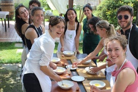 Excursão a Pompéia e aula de culinária com mamãe