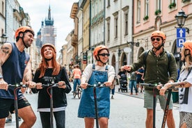 Krakow: Guided E-Scooter City Tour with Food Tastings