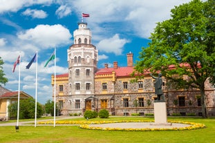 Castle Of The Livonian Order In Sigulda