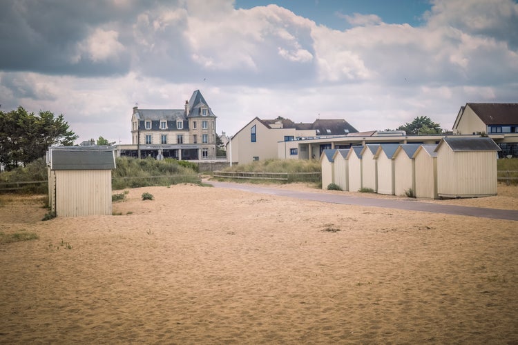 Sword Beach, Ouistreham, Normandy, France. 