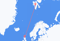 Flyg från Inverness till Svalbard