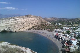 Station hippie légendaire de Matala