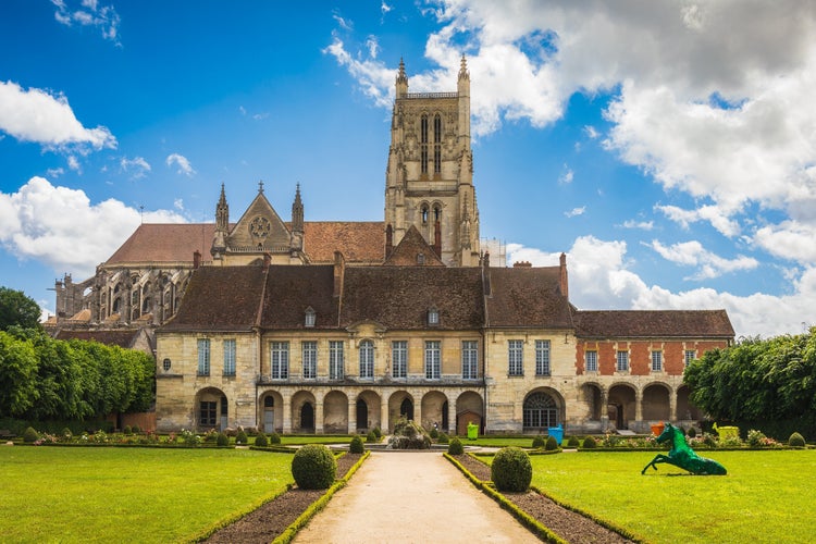 photo of view of Meaux is a commune on the river Marne in the Seine-et-Marne department, Meaux, France.