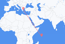 Flights from Mahé to Athens