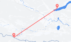 Train tickets from Sattendorf to Tarvisio