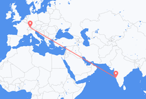 Flights from Goa to Zurich