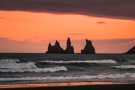 Sydislandske gletschere, vandfald og sort sandstrand-dagstur fra Reykjavik