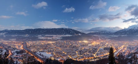 Innsbruck cityscape, Austria.