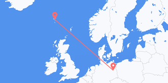 Germany to Faroe Islands
