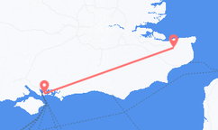 Train tickets from Canterbury to Portsmouth