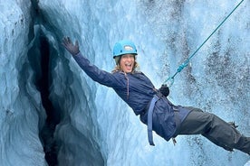 Private Extreme Encounter c/ cordas no Glaciar Sólheimajökull