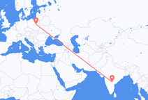 Flights from Hyderabad to Warsaw