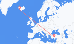 Flights from Reykjavík to Konya