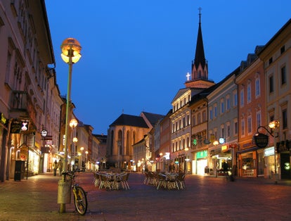 Evening in Villach