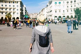 Thessalonique: visite gastronomique à pied du marché ouvert et dégustation