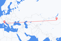 从乌兰巴托飞往佛罗伦萨的航班