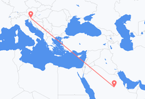 Vols de Riyad pour Ljubljana