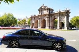 Madrid Barajas flygplats Återresa Privat Transfer till Madrid City