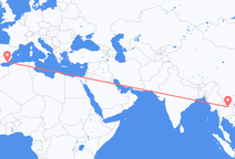 Vols de Vientiane à Almería