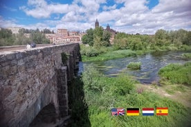 Hjólaferð um Salamanca á íslensku, hollensku, þýsku eða spænsku