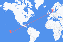 Flyrejser fra Nuku Hiva til Billund