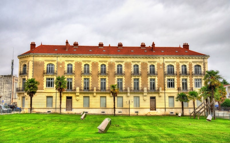 photo of view off Building in Dax, a town in the Landes Department of France.