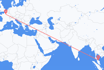 Flyg från Narathiwat Province till Paris