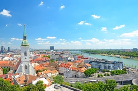 View on the old town of Brno, Czech Republic.