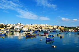 Visite guidée du marché de Marsaxlokk et de la grotte bleue