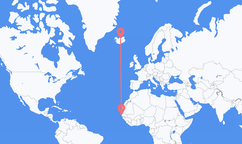 Flights from Dakar to Akureyri