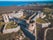 Photo of aerial view of Borgholm Castle (Slott) in Öland, Sweden.