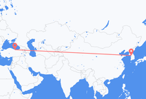 Flyreiser fra Seoul, Sør-Korea til Ordu, Tyrkia