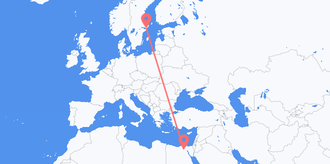 Egypt to Sweden