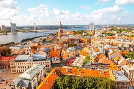 Riga Scavenger Hunt og beste landemerker selvguidet tur