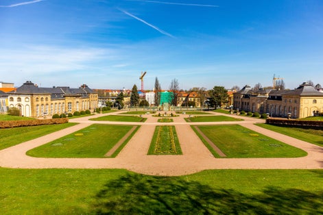 Photo of Cosy day in the park landscape in Gotha - Thuringia - Germany .