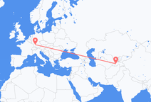 Flights from Dushanbe to Stuttgart