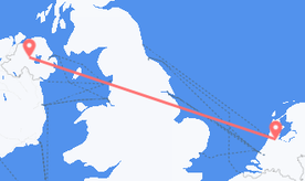 Vols des Pays-Bas vers l’Irlande du Nord