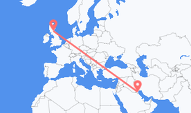 Flüge von Kuwait nach Schottland