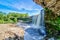 Photo of Jagala Waterfall (juga) is waterfall in Northern Estonia on Jagala River. highest natural waterfall in Estonia height 8 meters.