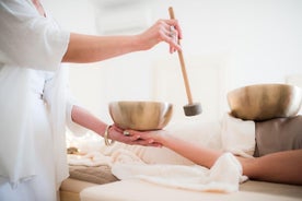 Aula particular de Yoga e sessão de cura pelo som