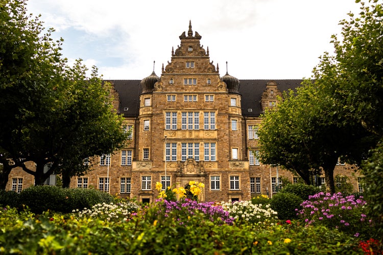 Photo of historic building in Oberhausen, Germany.