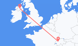 Flights from Switzerland to Northern Ireland