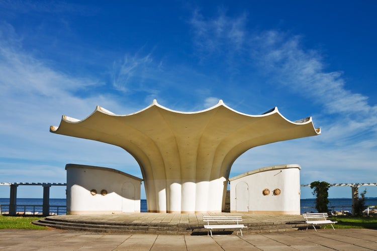 Photo of Open air stage in Sassnitz (Germany).