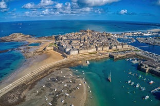 Photo of Aerial view of Saint Malo,France.